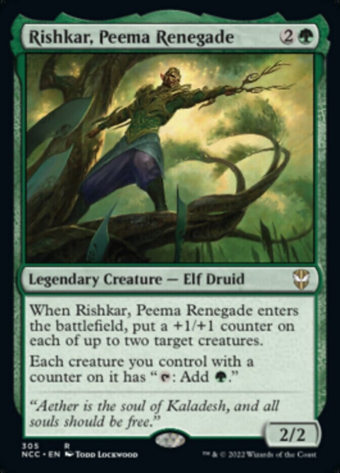 Rishkar, Peema Renegade [Streets of New Capenna Commander] MTG Single Magic: The Gathering  | Multizone: Comics And Games