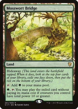 Mosswort Bridge [Commander 2017] MTG Single Magic: The Gathering  | Multizone: Comics And Games