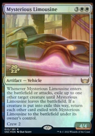 Mysterious Limousine [Streets of New Capenna Prerelease Promos] MTG Single Magic: The Gathering  | Multizone: Comics And Games