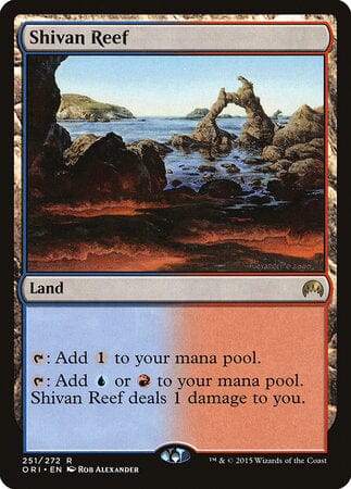 Shivan Reef [Magic Origins] MTG Single Magic: The Gathering  | Multizone: Comics And Games