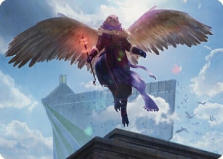 Balmor, Battlemage Captain Art Card 1 [Dominaria United Art Series] MTG Single Magic: The Gathering  | Multizone: Comics And Games
