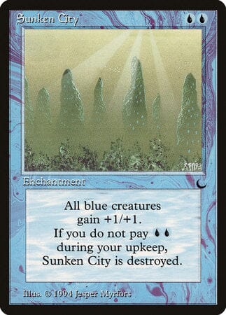 Sunken City [The Dark] MTG Single Magic: The Gathering  | Multizone: Comics And Games