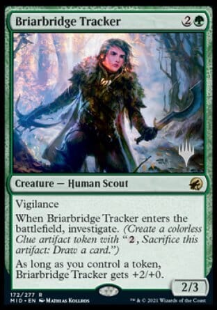 Briarbridge Tracker (Promo Pack) [Innistrad: Midnight Hunt Promos] MTG Single Magic: The Gathering  | Multizone: Comics And Games