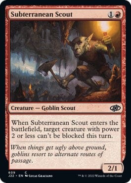 Subterranean Scout [Jumpstart 2022] MTG Single Magic: The Gathering  | Multizone: Comics And Games