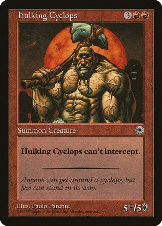 Hulking Cyclops [Portal] MTG Single Magic: The Gathering  | Multizone: Comics And Games