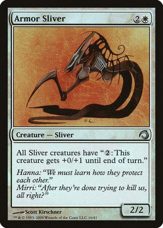 Armor Sliver [Premium Deck Series: Slivers] MTG Single Magic: The Gathering  | Multizone: Comics And Games