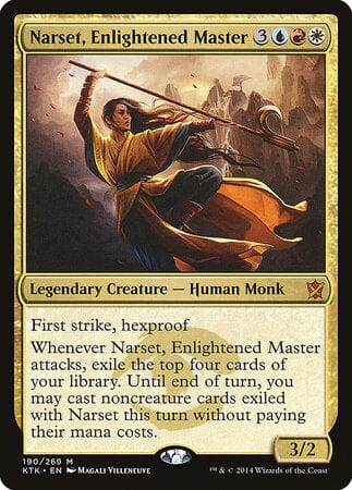 Narset, Enlightened Master [Khans of Tarkir] MTG Single Magic: The Gathering  | Multizone: Comics And Games