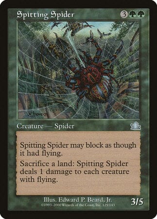 Spitting Spider [Prophecy] MTG Single Magic: The Gathering  | Multizone: Comics And Games