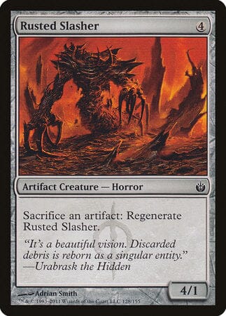 Rusted Slasher [Mirrodin Besieged] MTG Single Magic: The Gathering  | Multizone: Comics And Games