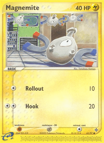 Magnemite (61/97) [EX: Dragon] Pokemon Single Pokémon  | Multizone: Comics And Games
