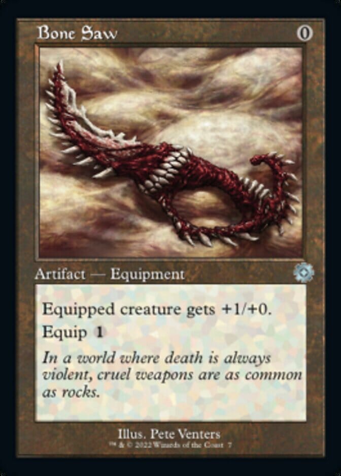 Bone Saw (Retro) [The Brothers' War Retro Artifacts] MTG Single Magic: The Gathering  | Multizone: Comics And Games