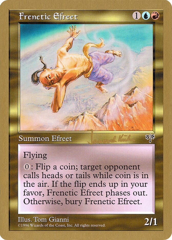 Frenetic Efreet (Janosch Kuhn) [World Championship Decks 1997] MTG Single Magic: The Gathering  | Multizone: Comics And Games