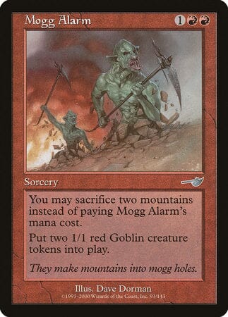 Mogg Alarm [Nemesis] MTG Single Magic: The Gathering  | Multizone: Comics And Games