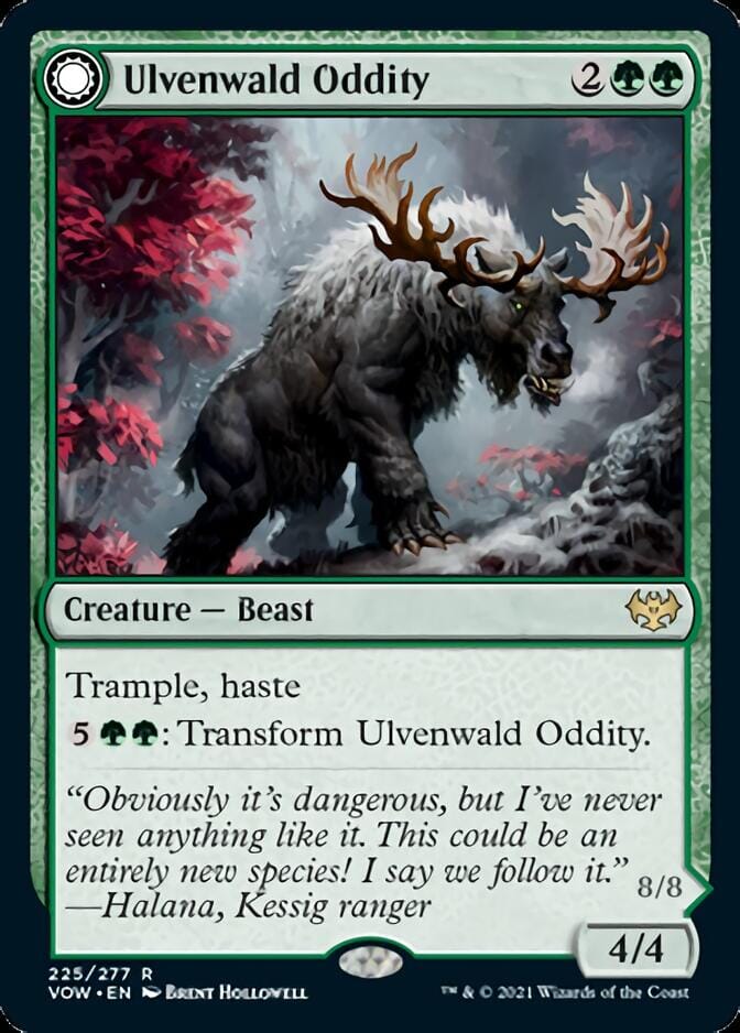 Ulvenwald Oddity // Ulvenwald Behemoth [Innistrad: Crimson Vow] MTG Single Magic: The Gathering  | Multizone: Comics And Games