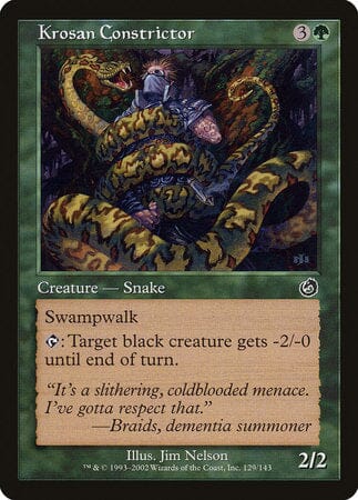 Krosan Constrictor [Torment] MTG Single Magic: The Gathering  | Multizone: Comics And Games