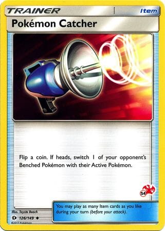 Pokemon Catcher (126/149) (Charizard Stamp #54) [Battle Academy 2020] Pokemon Single Pokémon  | Multizone: Comics And Games
