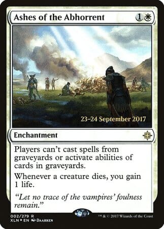 Ashes of the Abhorrent [Ixalan Promos] MTG Single Magic: The Gathering  | Multizone: Comics And Games