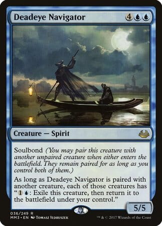 Deadeye Navigator [Modern Masters 2017] MTG Single Magic: The Gathering  | Multizone: Comics And Games