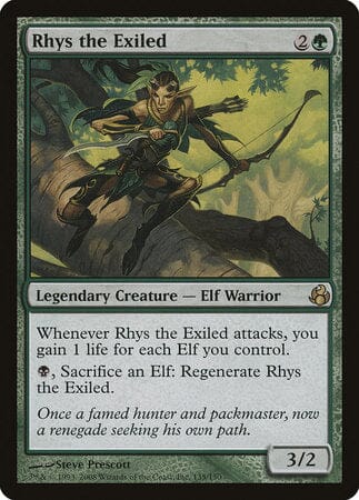 Rhys the Exiled [Morningtide] MTG Single Magic: The Gathering  | Multizone: Comics And Games