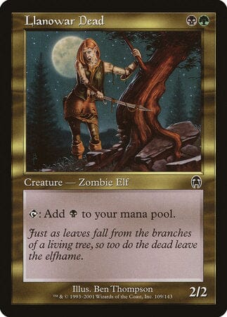 Llanowar Dead [Apocalypse] MTG Single Magic: The Gathering  | Multizone: Comics And Games