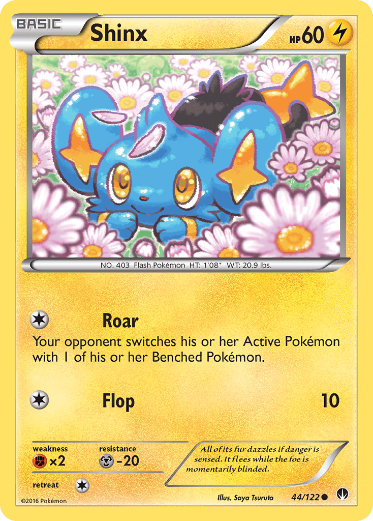 Shinx (44/122) [XY: BREAKpoint] Pokemon Single Pokémon  | Multizone: Comics And Games