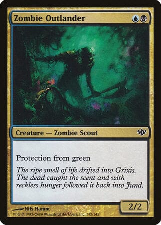 Zombie Outlander [Conflux] MTG Single Magic: The Gathering  | Multizone: Comics And Games