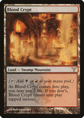 Blood Crypt [Dissension] MTG Single Magic: The Gathering  | Multizone: Comics And Games