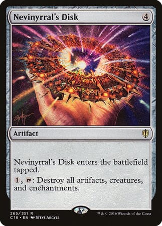 Nevinyrral's Disk [Commander 2016] MTG Single Magic: The Gathering  | Multizone: Comics And Games