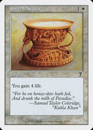 Sacred Nectar [Seventh Edition] MTG Single Magic: The Gathering  | Multizone: Comics And Games