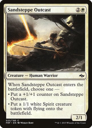 Sandsteppe Outcast [Fate Reforged] MTG Single Magic: The Gathering  | Multizone: Comics And Games
