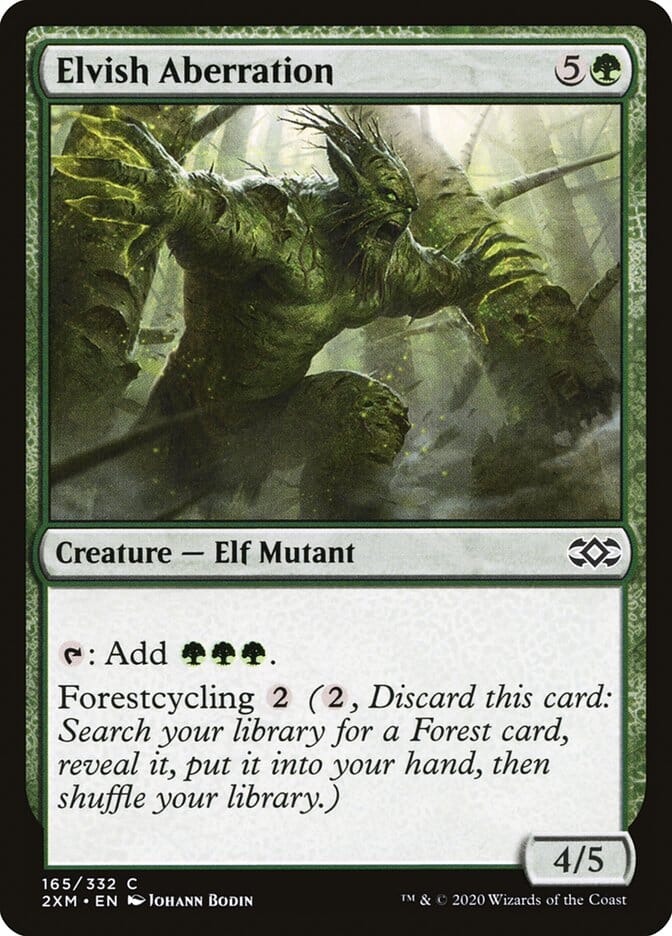 Elvish Aberration [Double Masters] MTG Single Magic: The Gathering  | Multizone: Comics And Games