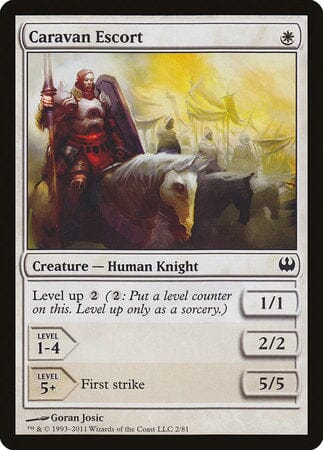 Caravan Escort [Duel Decks: Knights vs. Dragons] MTG Single Magic: The Gathering  | Multizone: Comics And Games