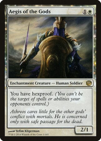 Aegis of the Gods [Journey into Nyx] MTG Single Magic: The Gathering  | Multizone: Comics And Games