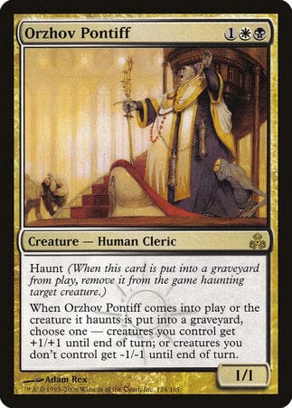 Orzhov Pontiff [Guildpact] MTG Single Magic: The Gathering  | Multizone: Comics And Games