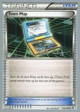 Town Map (136/149) (Trevgor - Trent Orndorff) [World Championships 2014] Pokemon Single Pokémon  | Multizone: Comics And Games