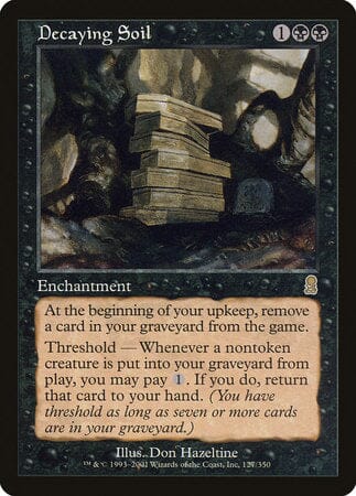 Decaying Soil [Odyssey] MTG Single Magic: The Gathering  | Multizone: Comics And Games