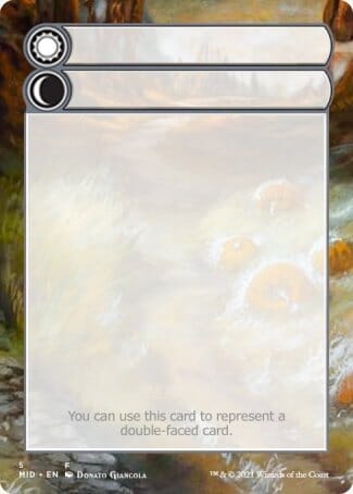 Helper Card (5/9) [Innistrad: Midnight Hunt Tokens] MTG Single Magic: The Gathering  | Multizone: Comics And Games