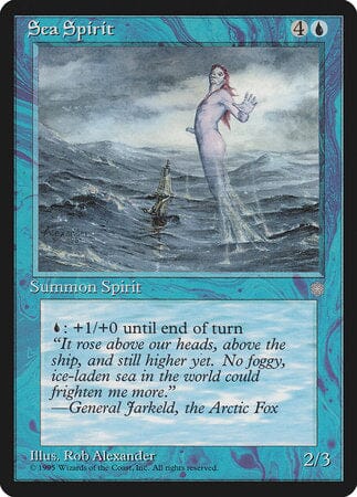 Sea Spirit [Ice Age] MTG Single Magic: The Gathering  | Multizone: Comics And Games