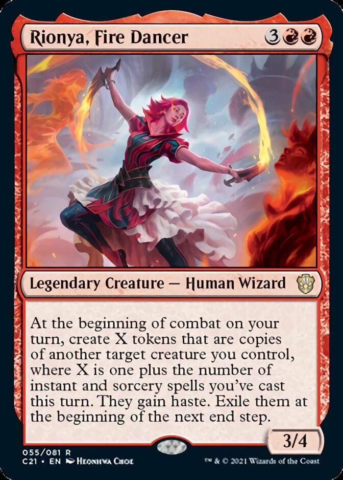 Rionya, Fire Dancer [Commander 2021] MTG Single Magic: The Gathering  | Multizone: Comics And Games