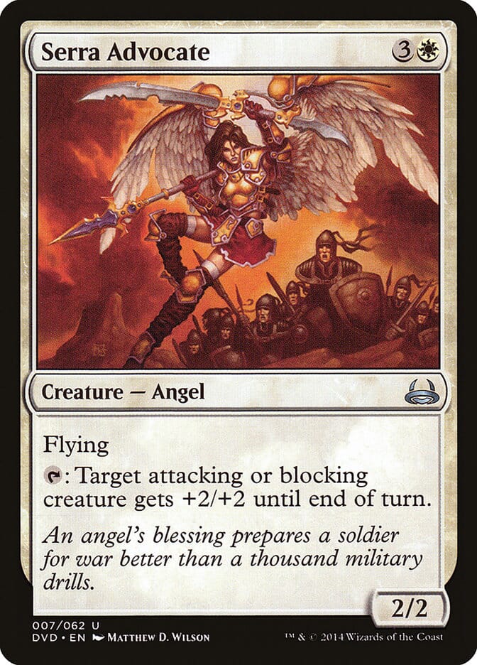 Serra Advocate (Divine vs. Demonic) [Duel Decks Anthology] MTG Single Magic: The Gathering  | Multizone: Comics And Games