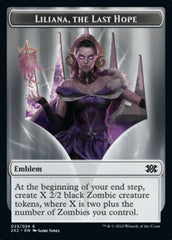 Liliana, the Last Hope Emblem // Spirit Double-sided Token [Double Masters 2022 Tokens] MTG Single Magic: The Gathering  | Multizone: Comics And Games