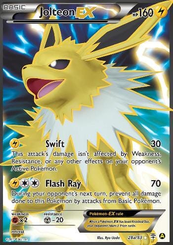Jolteon EX (28a/83) (Alternate Art Promo) [XY: Generations] Pokemon Single Pokémon  | Multizone: Comics And Games