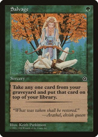 Salvage [Portal Second Age] MTG Single Magic: The Gathering  | Multizone: Comics And Games