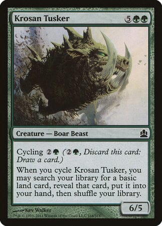 Krosan Tusker [Commander 2011] MTG Single Magic: The Gathering  | Multizone: Comics And Games