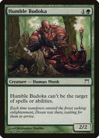 Humble Budoka [Champions of Kamigawa] MTG Single Magic: The Gathering  | Multizone: Comics And Games