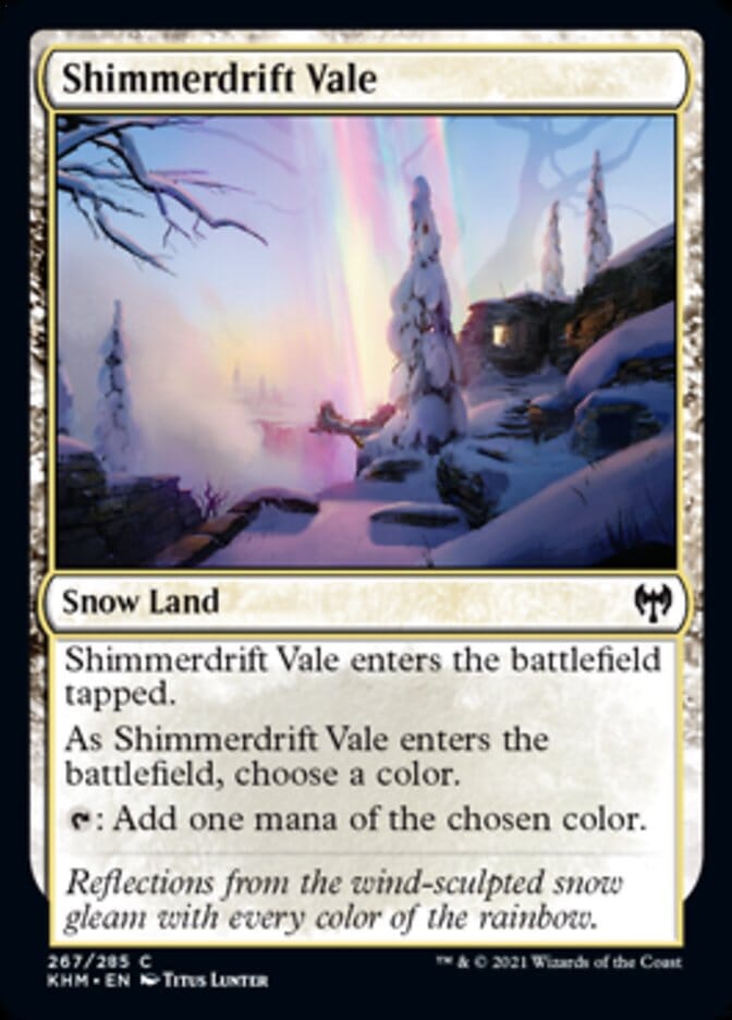 Shimmerdrift Vale [Kaldheim] MTG Single Magic: The Gathering  | Multizone: Comics And Games