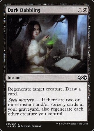 Dark Dabbling [Ultimate Masters] MTG Single Magic: The Gathering  | Multizone: Comics And Games