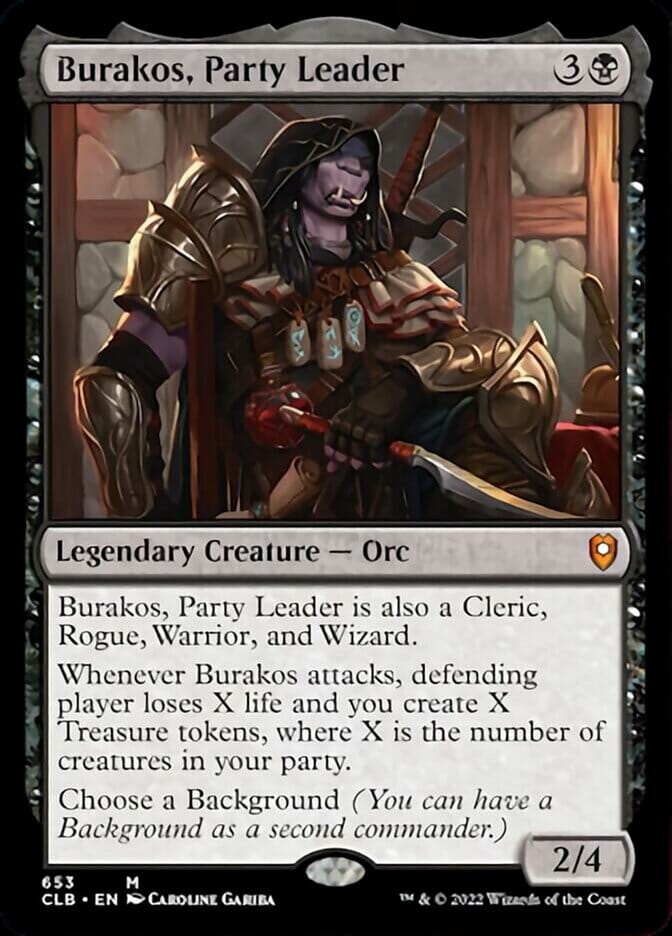 Burakos, Party Leader [Commander Legends: Battle for Baldur's Gate] MTG Single Magic: The Gathering  | Multizone: Comics And Games