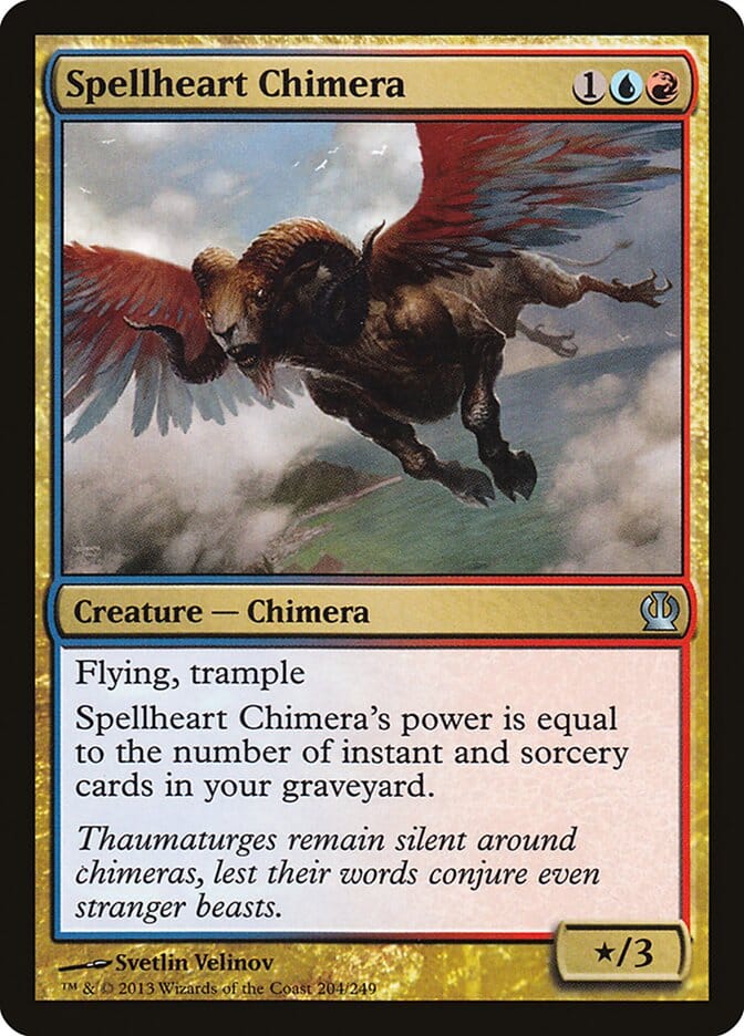 Spellheart Chimera [Theros] MTG Single Magic: The Gathering  | Multizone: Comics And Games