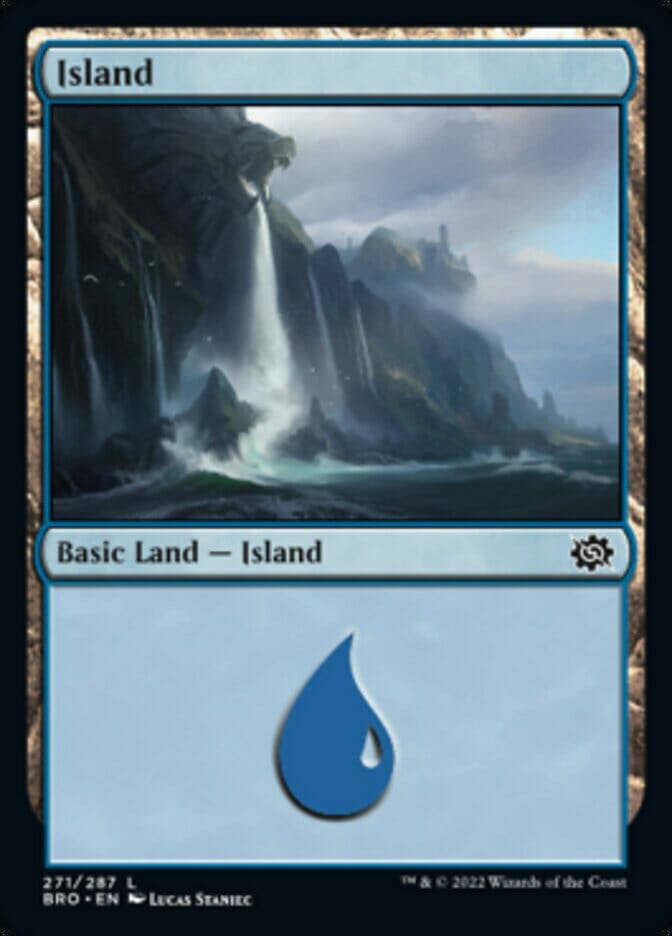 Island (271) [The Brothers' War] MTG Single Magic: The Gathering  | Multizone: Comics And Games